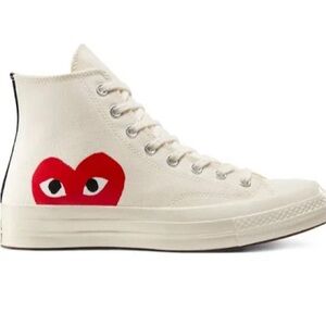 Gently used converse with heart